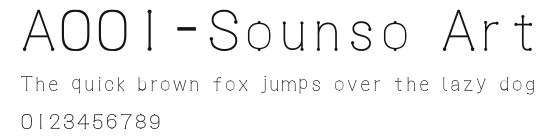 A001-Sounso Art.ttf