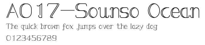 A017-Sounso Ocean.ttf